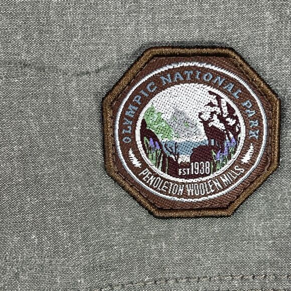 Hurley Shorts Mens 31 Gray Pendleton National Park Olympic Pockets Elastic Waist - Picture 3 of 14